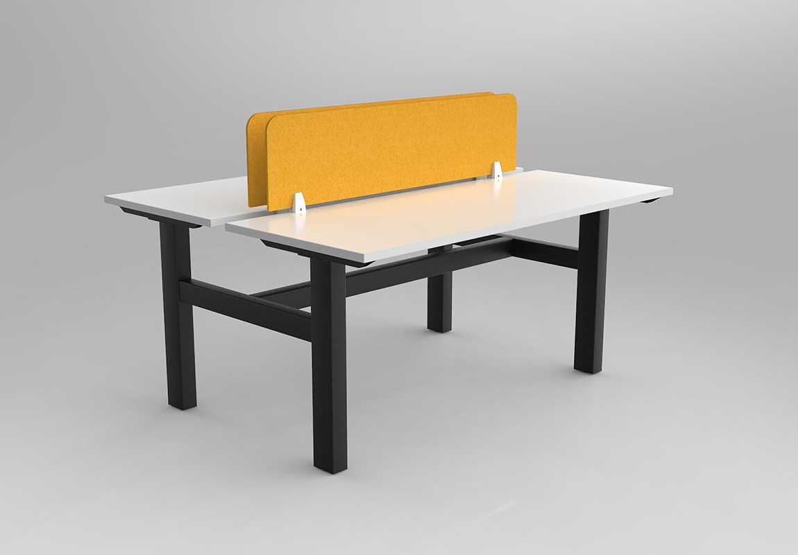 Agile Fixed B2B rectangle frame - with Acoustiq Divider